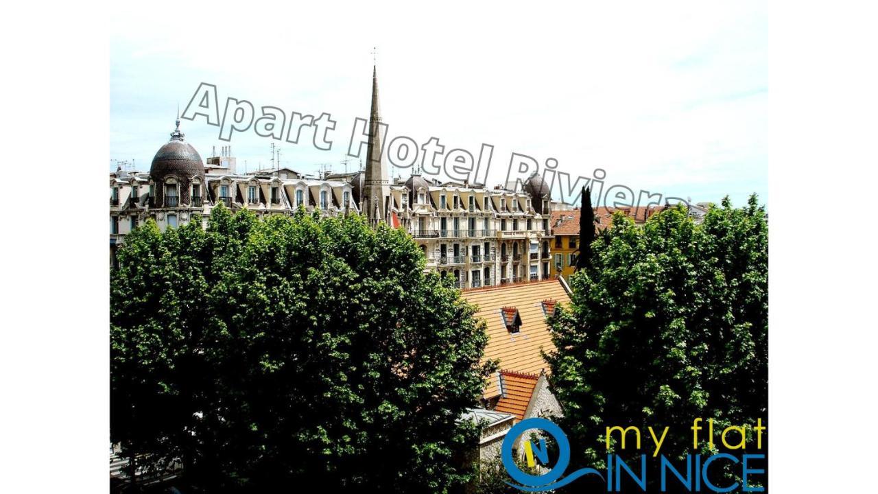 Aparthotel Riviera - Nice Cote D'Azur - Grimaldi Ac - Promenade Des Anglais Экстерьер фото